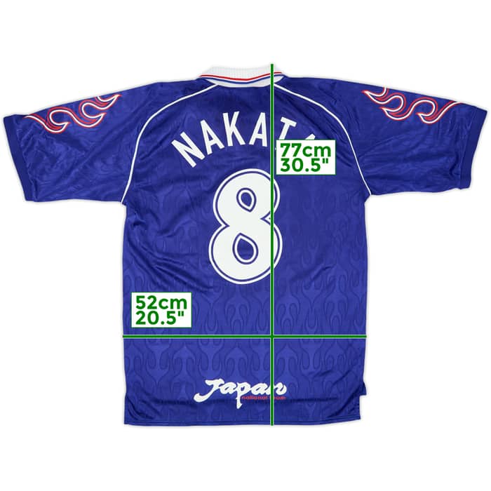 1998 Japan Home Shirt & Shorts Nakata #8 - 7/10 - (M)