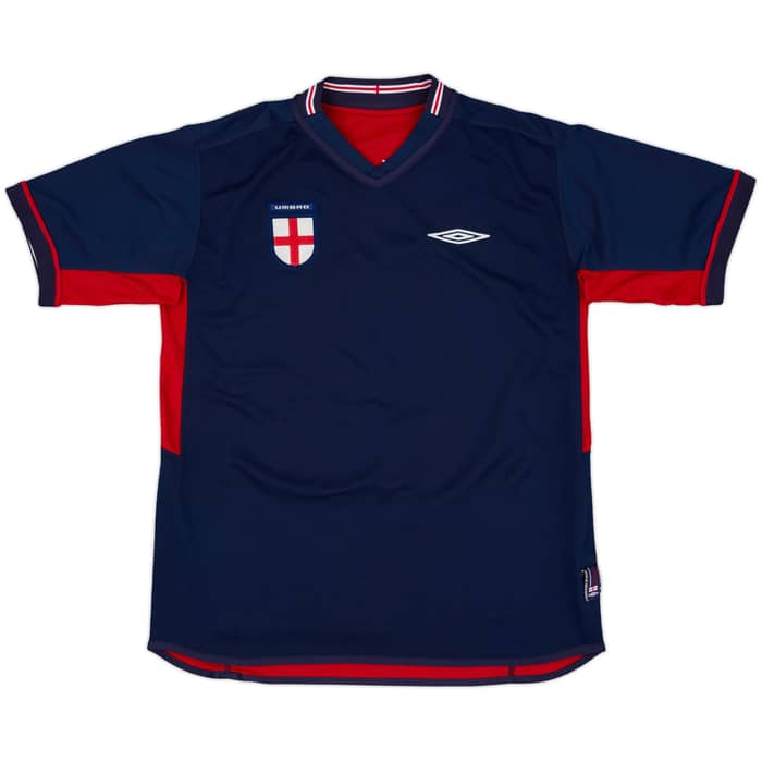 2002-04 England Away Shirt Rooney #23 - 7/10 - (L)