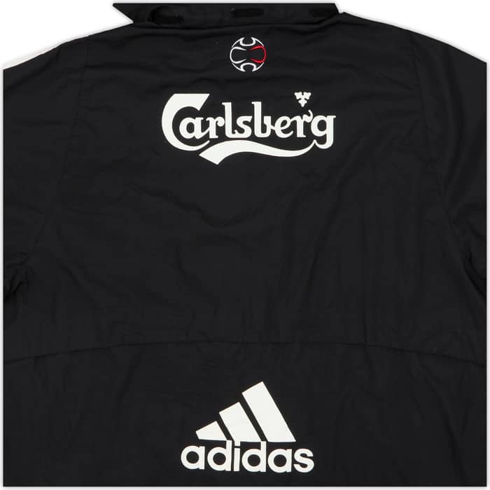 2007-08 Liverpool adidas Hooded Rain Jacket - 7/10 - (L/XL)