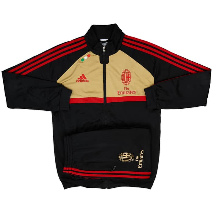 2011-12 AC Milan adidas Tracksuit - 9/10 - (M)
