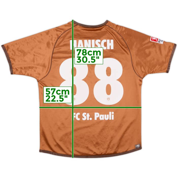 2010-11 St Pauli Reversible Centenary Home Shirt Hanisch #88 - 7/10 - (XL)