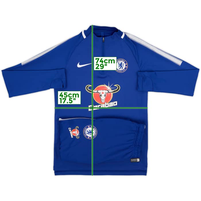 2017-18 Chelsea Nike Tracksuit - 9/10 - (S)