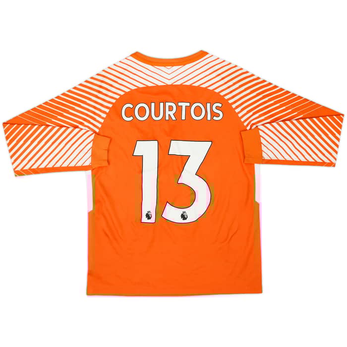 2017-18 Chelsea GK Full Kit Courtois #13 - 5/10 - (XL.Boys)