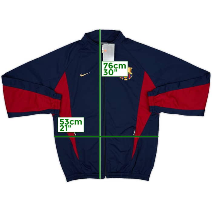 2002-03 Barcelona Nike Track Jacket (M)