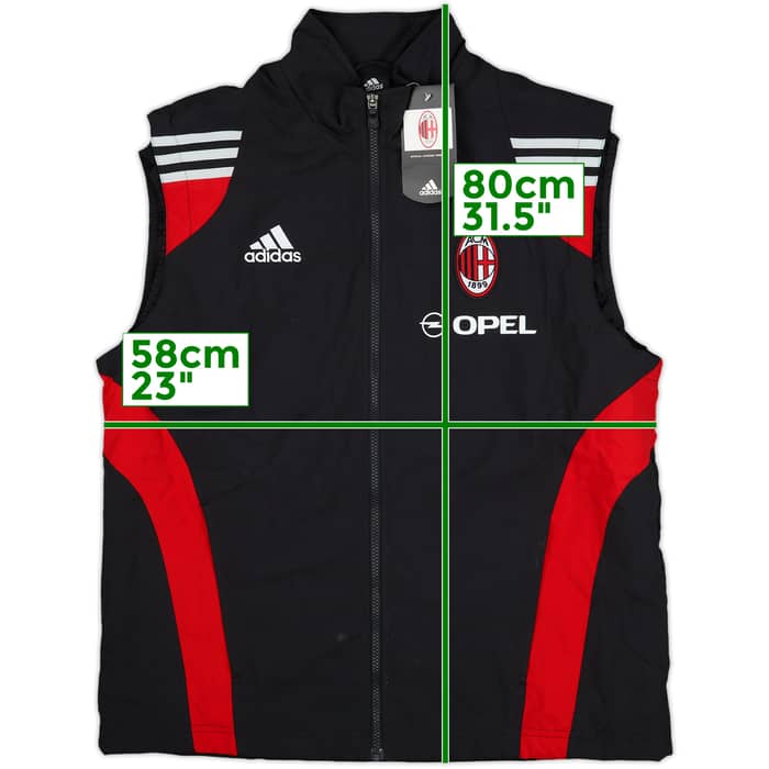 2000-01 AC Milan adidas Gilet (L)