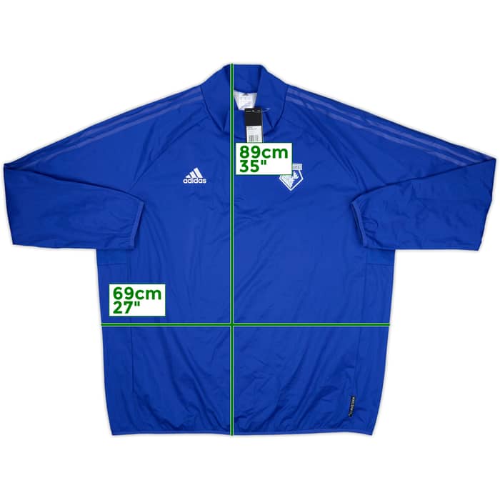 2017-18 Watford adidas ClimaStorm Rain Jacket (XXL)