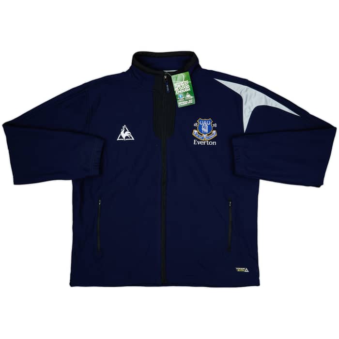 2011-12 Everton Le Coq Sportif Zipped Sweat Top (XL)