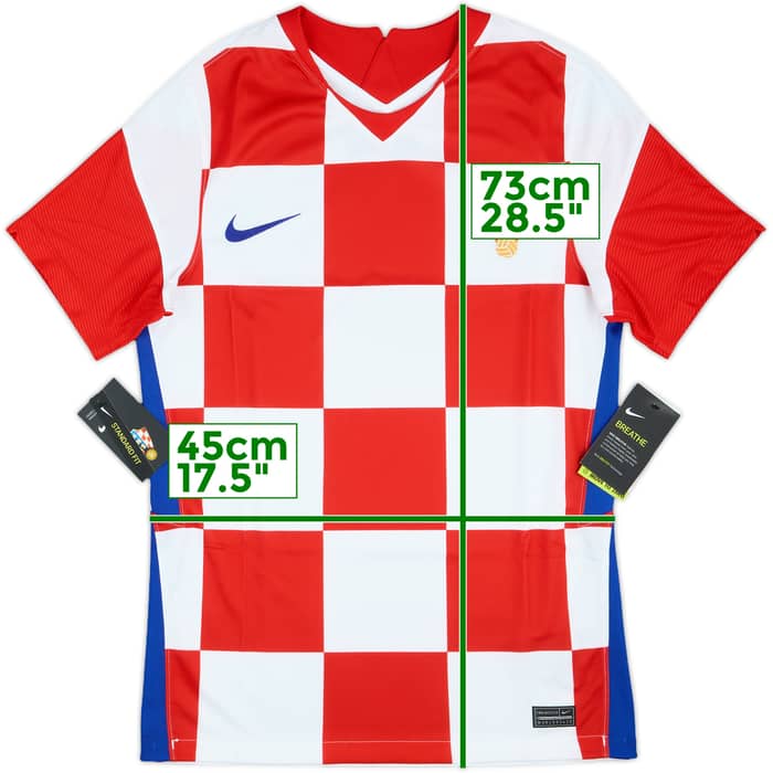 2020-21 Croatia Home Shirt (S)