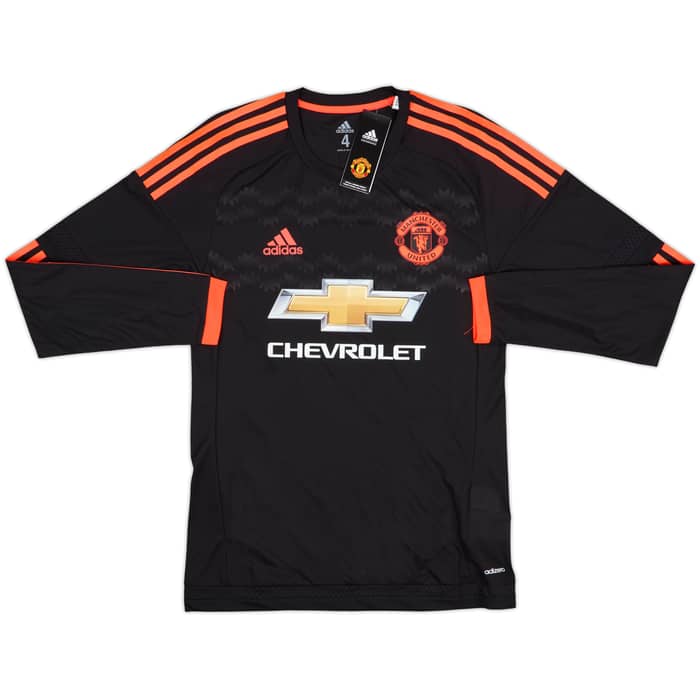 2015-16 Manchester United Authentic Third L/S Shirt Rooney #10 (S)