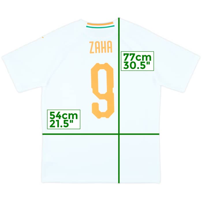 2019 Ivory Coast Away Shirt Zaha #9 (L)