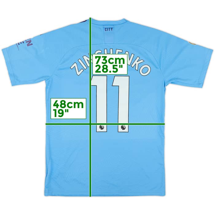 2019-20 Manchester City Home Shirt Zinchenko #11 (M)