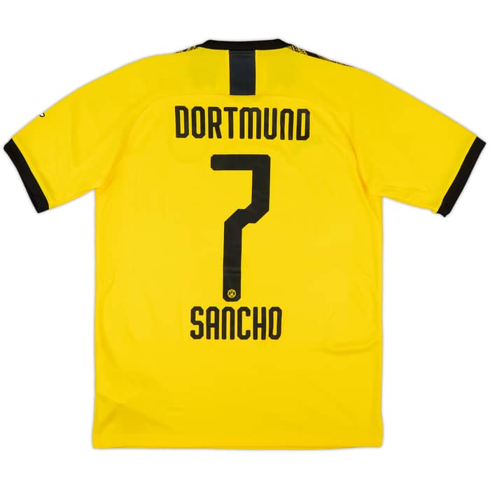 2019-20 Borussia Dortmund Home Shirt Sancho #7 (S)