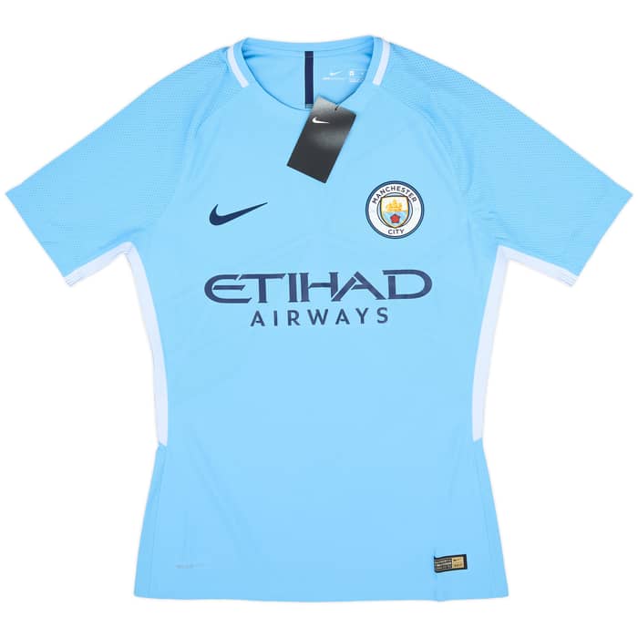 2017-18 Manchester City Authentic Home Shirt De Bruyne #17 (M)