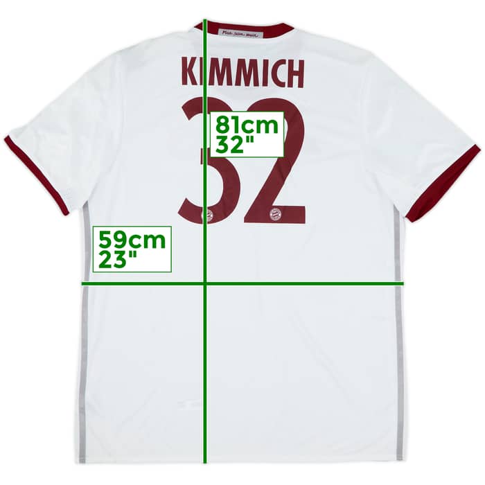 2016-17 Bayern Munich Third Shirt Kimmich #32 (XL)
