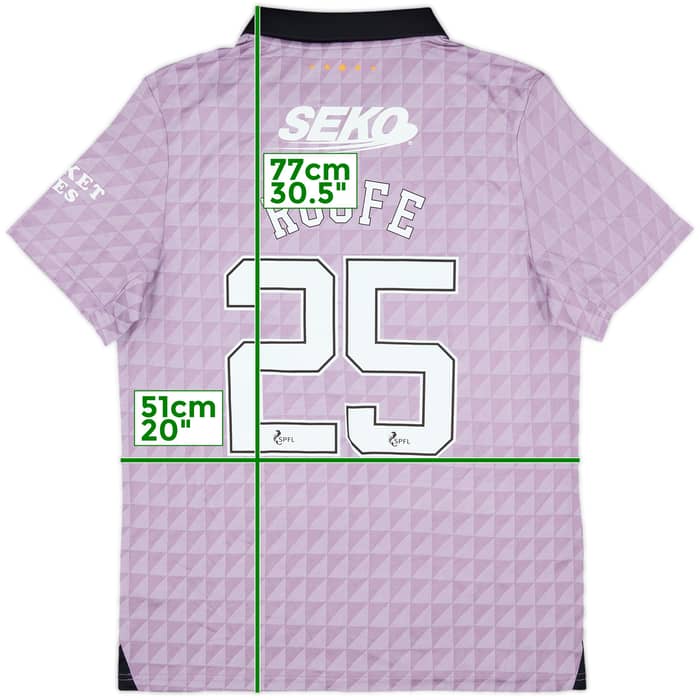 2021-22 Rangers '150 Years Anniversary' Third Shirt Roofe #25 (L)