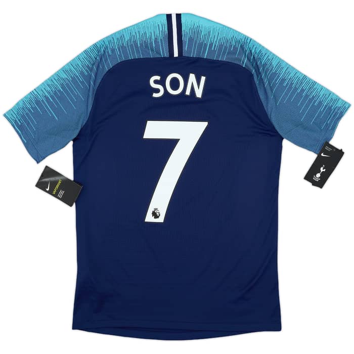 2018-19 Tottenham Authentic Away Shirt Son #7 (S)