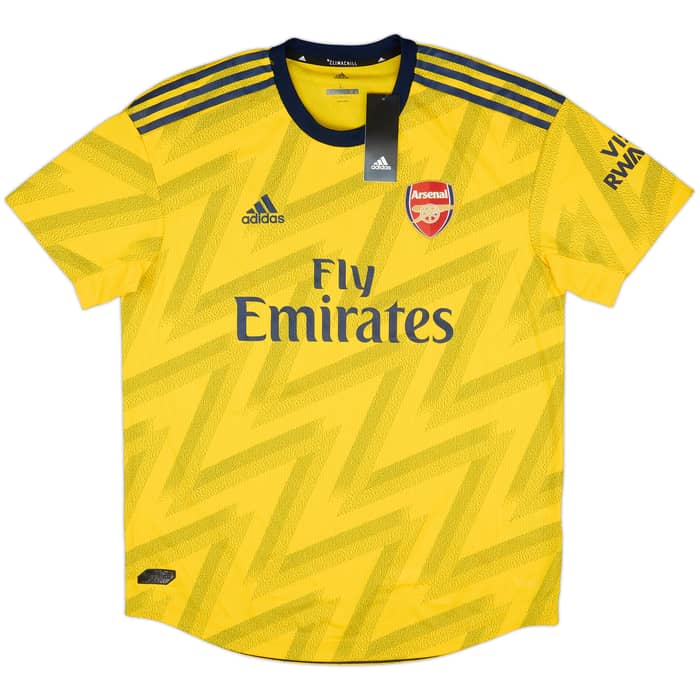2019-20 Arsenal Authentic Away Shirt Saka #77 (L)
