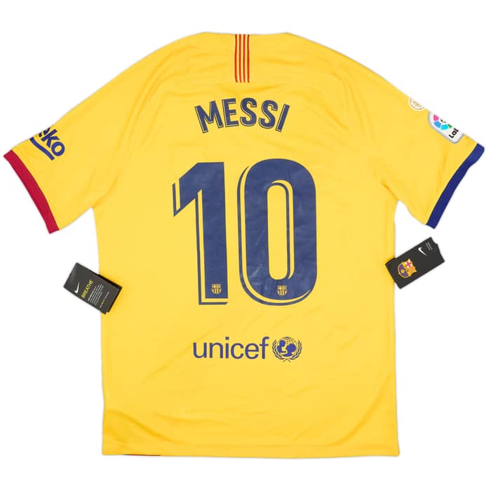2019-20 Barcelona Away Shirt Messi #10 (L)