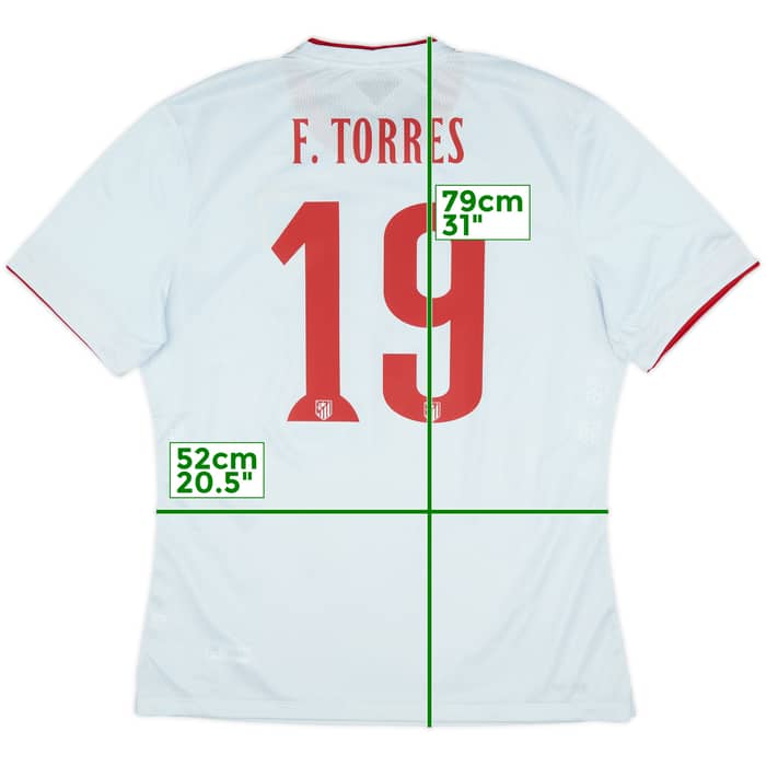 2014-15 Atletico Madrid Away Shirt F.Torres #19 (XL)
