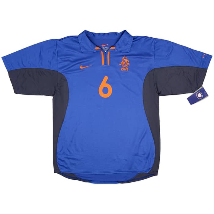 2000-02 Netherlands Away Shirt Seedorf #6 (S)