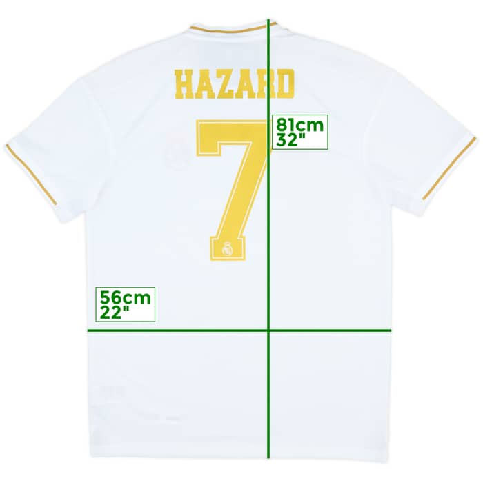 2019-20 Real Madrid Home Shirt Hazard #7 (L)