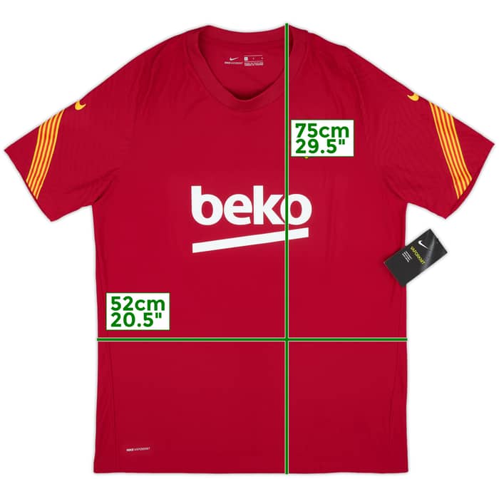 2020-21 Barcelona Authentic Nike Training Shirt (L)