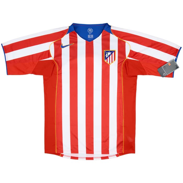 2004-05 Atletico Madrid Home Shirt Torres #9 (M)