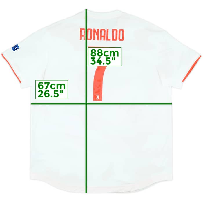 2019-20 Juventus Authentic Away Shirt Ronaldo #7 (XXL)
