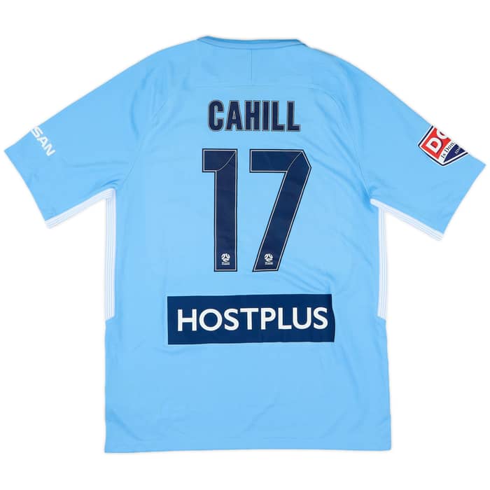 2017-18 Melbourne City Home Shirt Cahill #17 (M)
