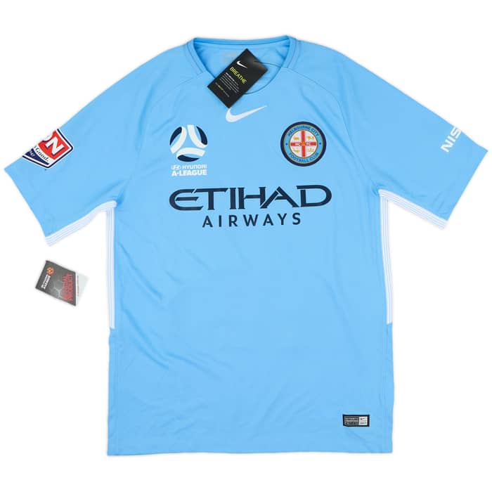 2017-18 Melbourne City Home Shirt Cahill #17 (M)