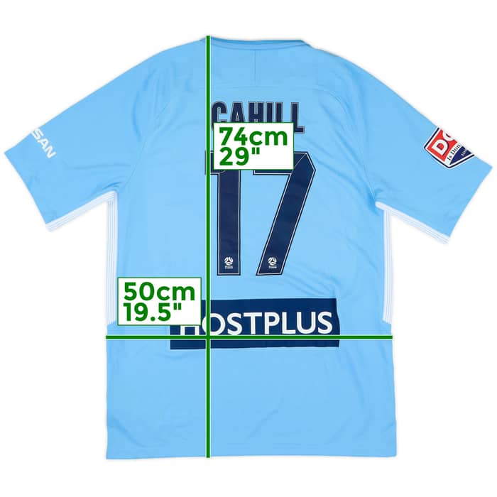 2017-18 Melbourne City Home Shirt Cahill #17 (M)