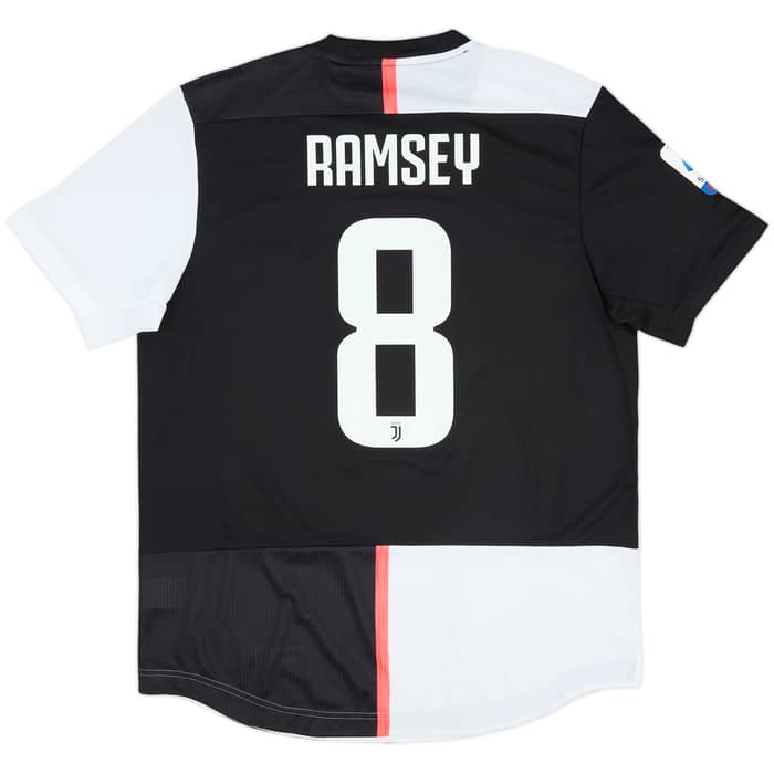2019-20 Juventus Player Issue Home Shirt Ramsey #8 (L)