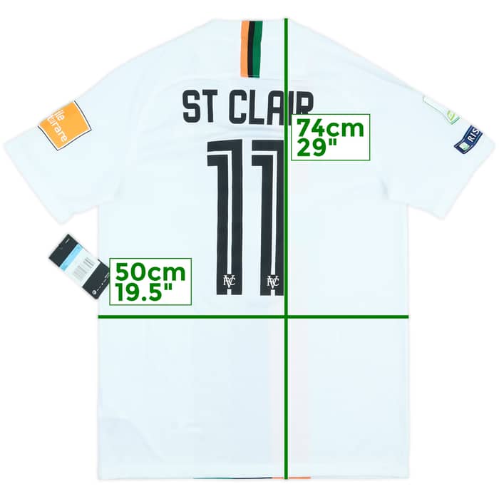 2019-20 Venezia Player Issue Away Shirt St Clair #11 (M)
