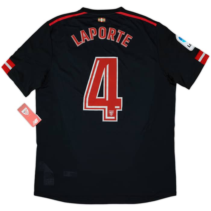 2017-18 Athletic Bilbao Away Shirt Laporte #4 (L)
