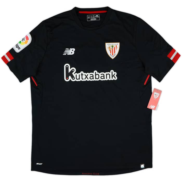 2017-18 Athletic Bilbao Away Shirt Laporte #4 (L)