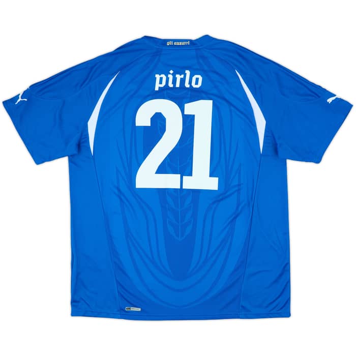 2010-12 Italy Home Shirt Pirlo #21 (3XL)