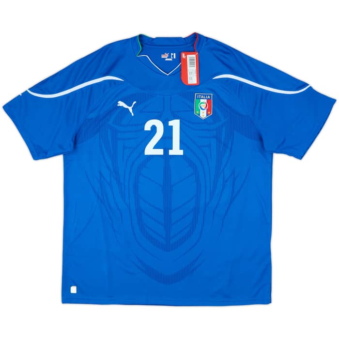 2010-12 Italy Home Shirt Pirlo #21 (3XL)