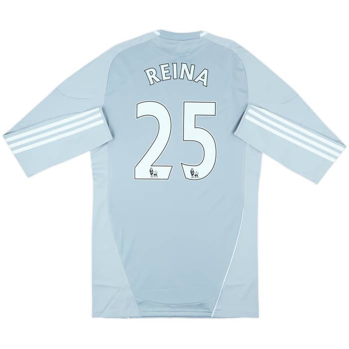 2010-12 Liverpool Player Issue TechFit GK Shirt Reina #25 (XL)