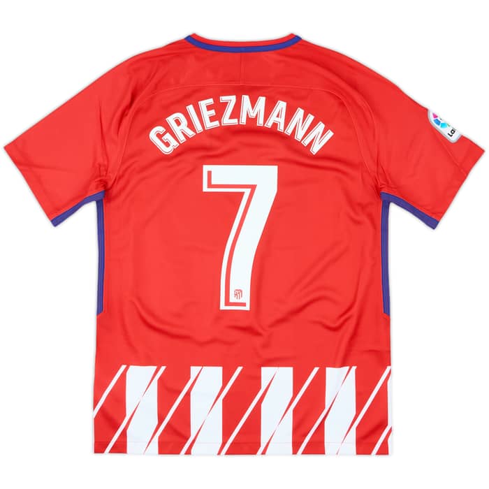 2017-18 Atletico Madrid Home Shirt Griezmann #7 (M)