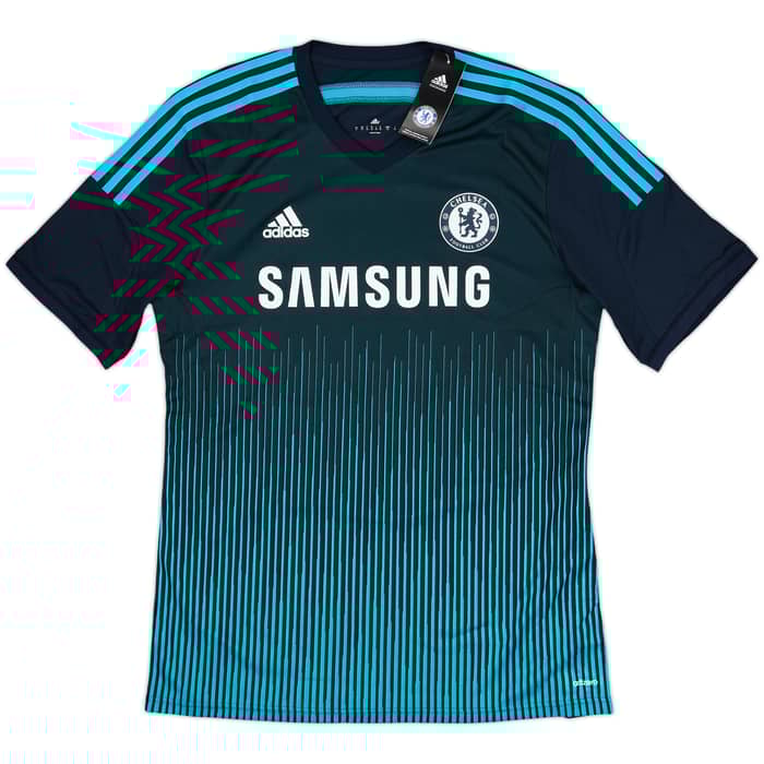 2014-15 Chelsea Player Issue Third Shirt Drogba #11 (XL)