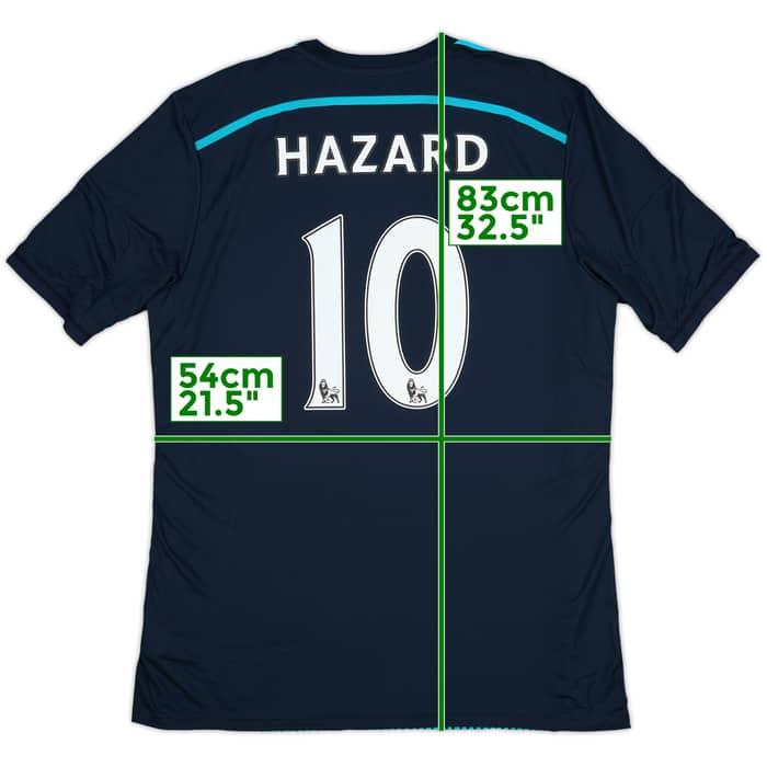 2014-15 Chelsea Player Issue Third Shirt Hazard #10 (XL/XXL)