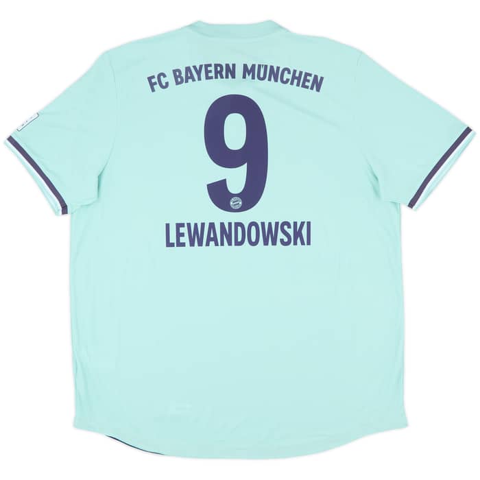 2018-19 Bayern Munich Authentic Away Shirt Lewandowski #9 (XXL)