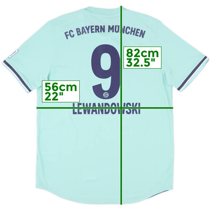2018-19 Bayern Munich Away Shirt Lewandowski #9 (XL)