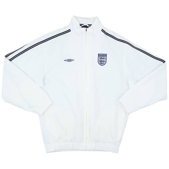 2001-02 England Umbro Track Jacket - 5/10 - (M)