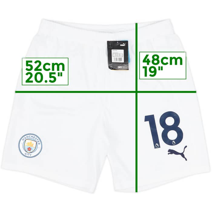 2020-21 Manchester City Home Shorts #18 (M)