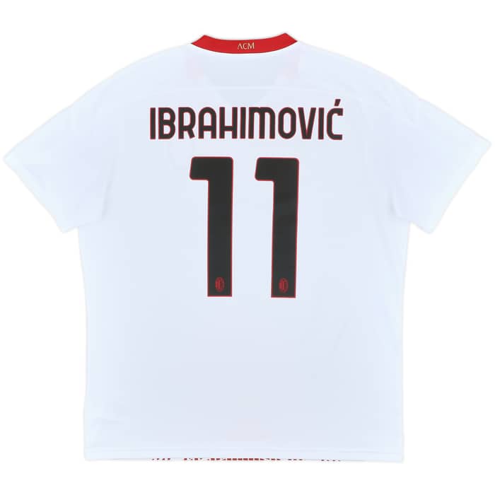 2020-21 AC Milan Away Shirt Ibrahimovic #11 (XL)