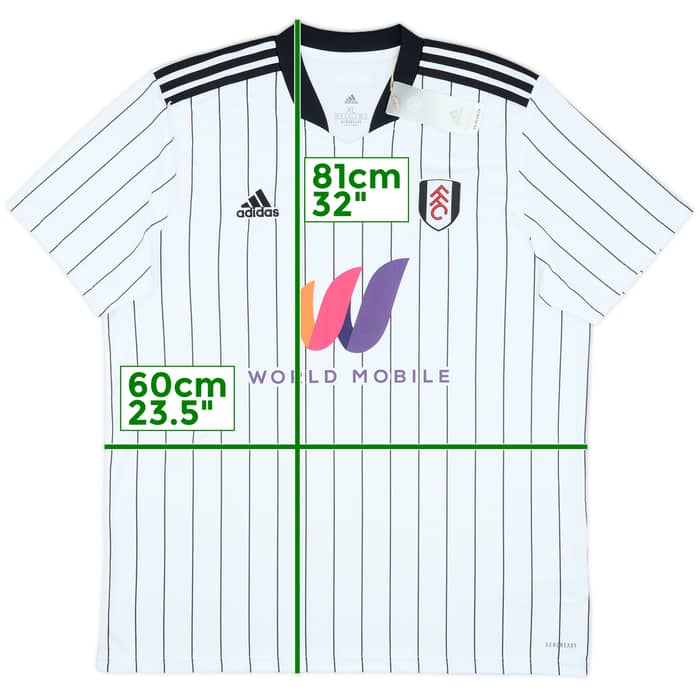 2021-22 Fulham Home Shirt (XL)