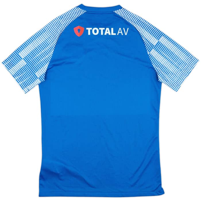 2022-23 Portsmouth Squad Signed Home Shirt - 8/10 - (M)