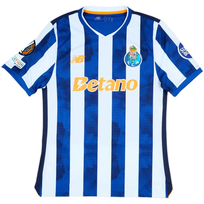 2024-25 Porto Match Issue Europa League Home Shirt Joao Mario #23