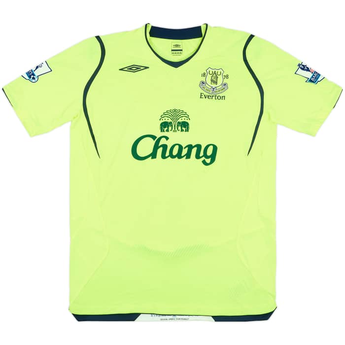 2008-09 Everton Match Issue Third Shirt Osman #21
